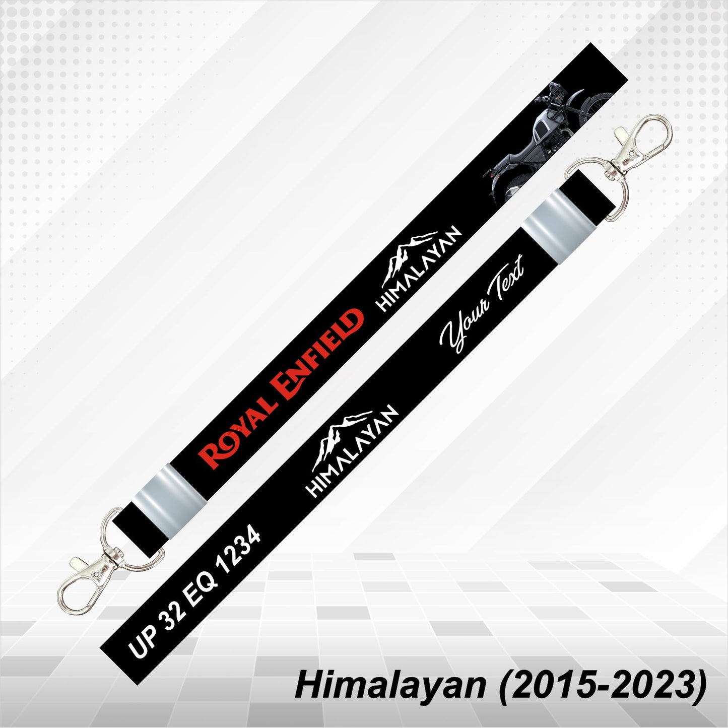 Himalayan (2015-2023) - Personalized Printed Lanyard keychain Holder Multicolored (20mm)