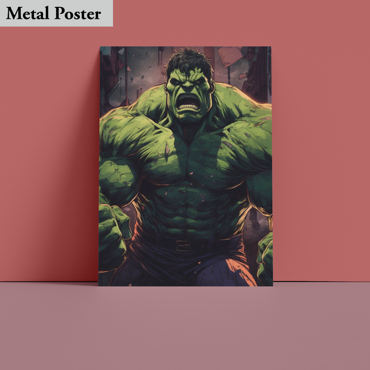 Metal Poster - Marvel- Hulk