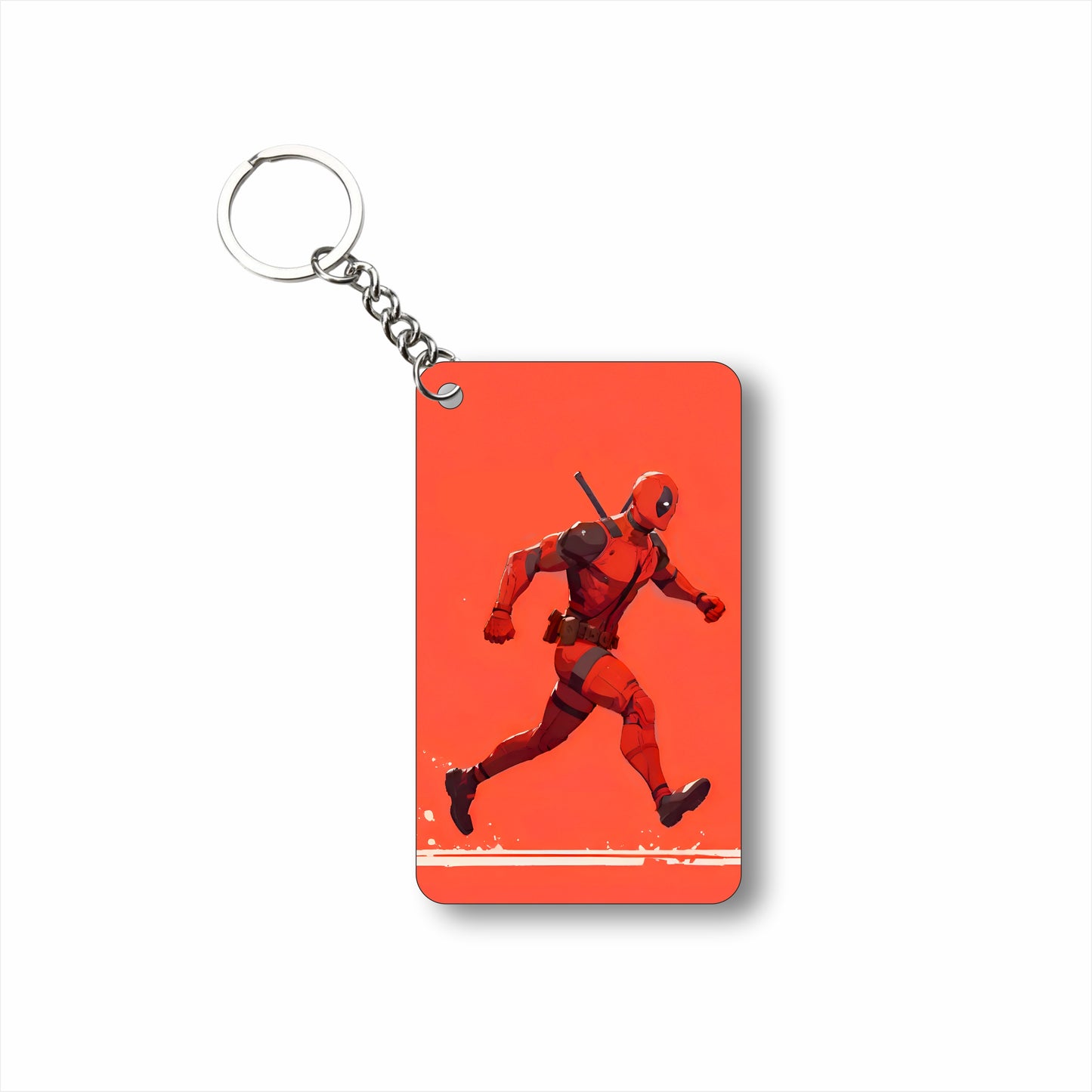 Deadpool Minimalistic Limited Edition Printed Ceramic Mug + Keychain Combo
