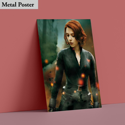 Metal Poster - Marvel- Black Widow