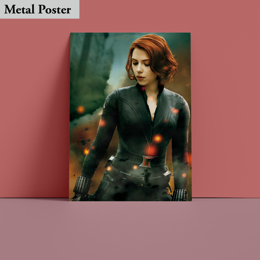 Metal Poster - Marvel- Black Widow