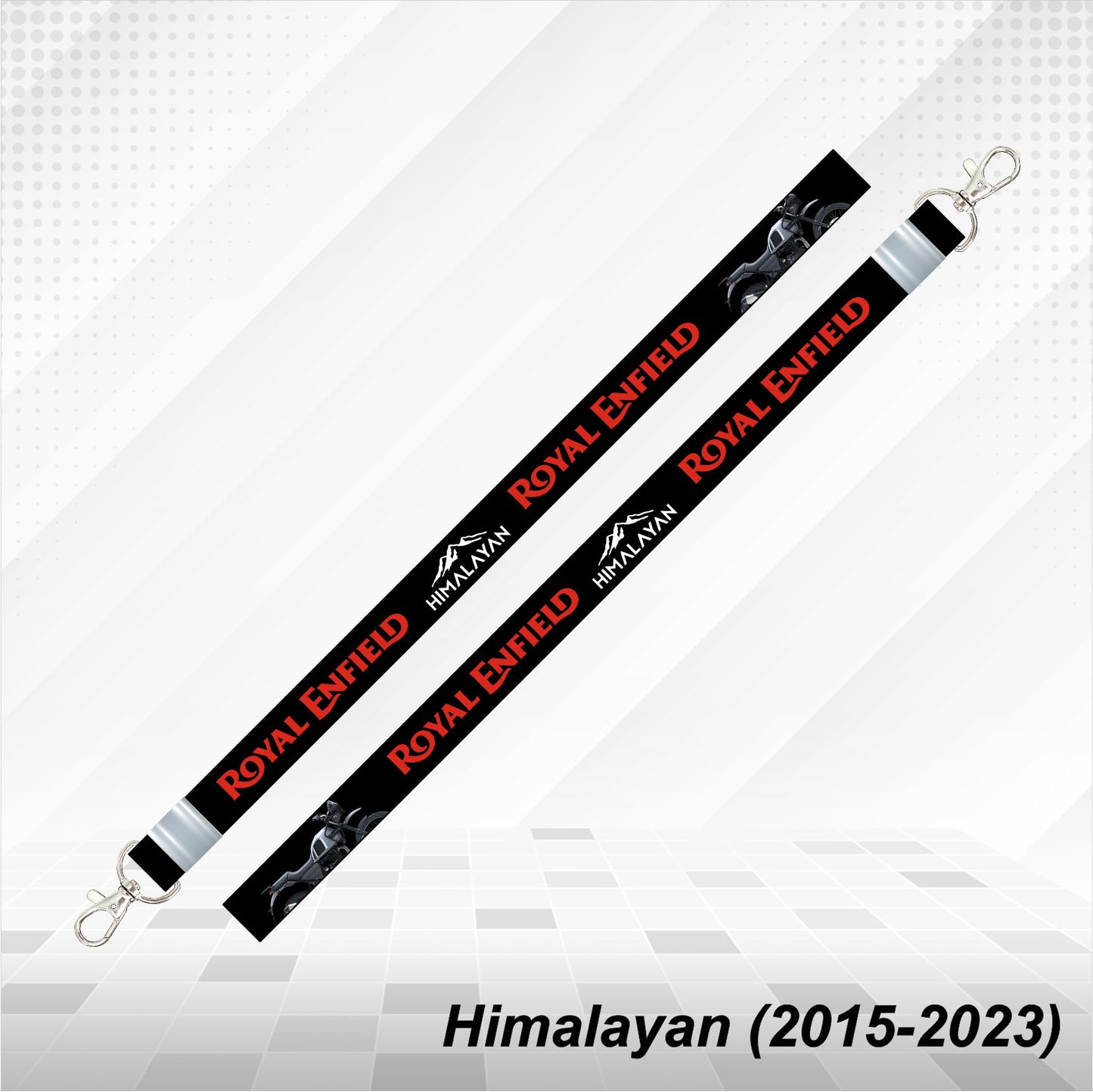 Himalayan (2015-2023) - Personalized Printed Lanyard keychain Holder Multicolored (20mm)