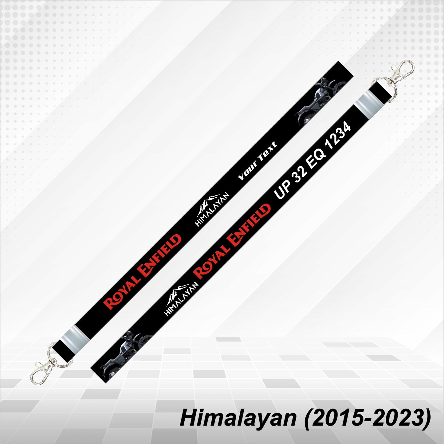 Himalayan (2015-2023) - Personalized Printed Lanyard keychain Holder Multicolored (20mm)
