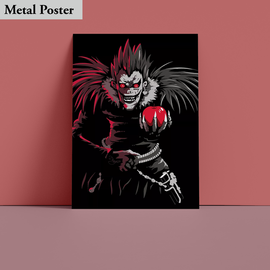 Metal Poster - Anime- Death Note