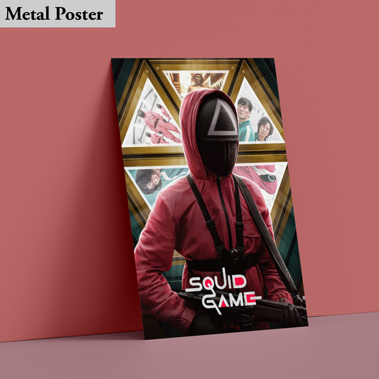 Metal Poster - Squid Game