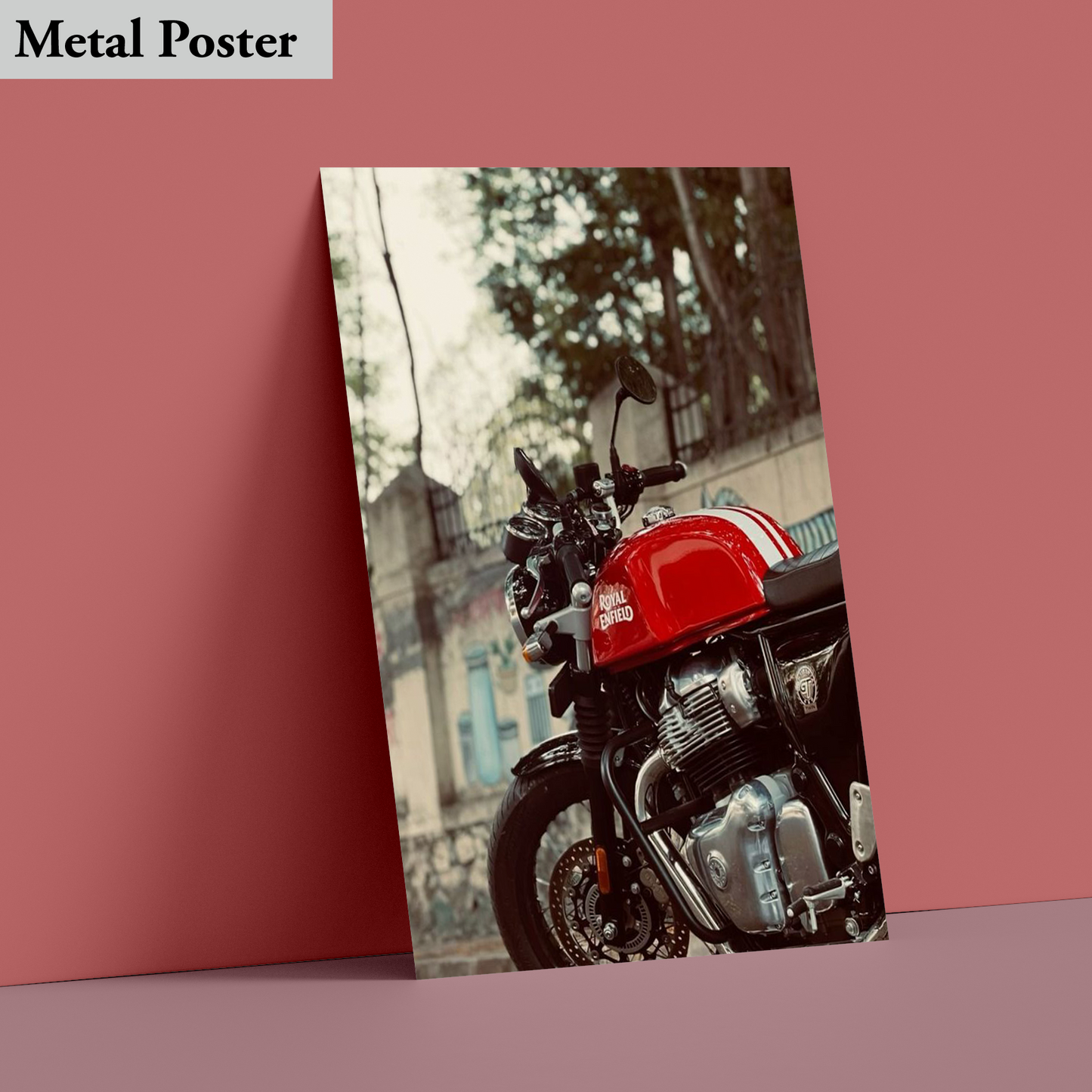 Metal Poster - Bikes -Royal Enfield Continental GT 650