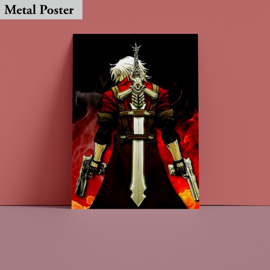 Metal Poster - Anime- Demon Slayer