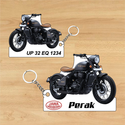 Jawa Perak - Personalized Jawa Keychain - Wood, Acrylic, Metal Printed