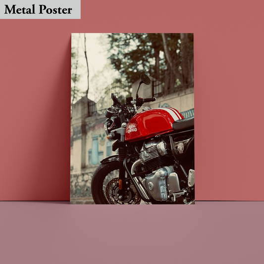 Metal Poster - Bikes -Royal Enfield Continental GT 650