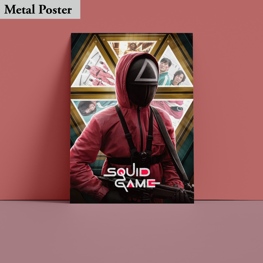 Metal Poster - Squid Game