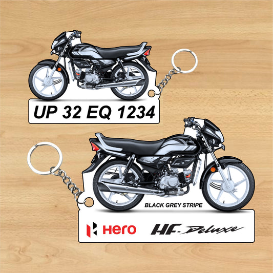 Hero HF Deluxe - Personalized Hero Keychain - Wood, Acrylic, Metal Printed