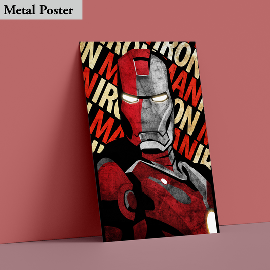 Metal Poster - Marvel-  Iron Man
