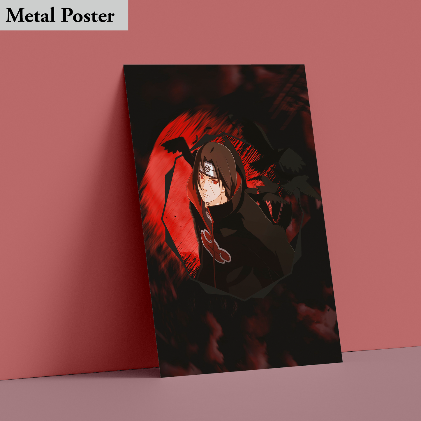 Metal Poster - Anime- Uchiha Itach