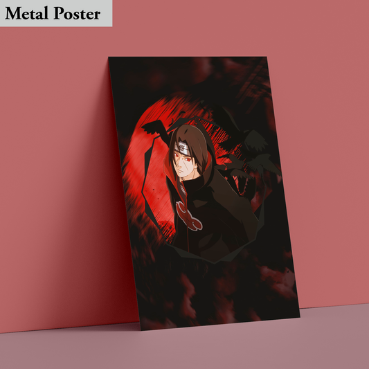 Metal Poster - Anime- Uchiha Itach