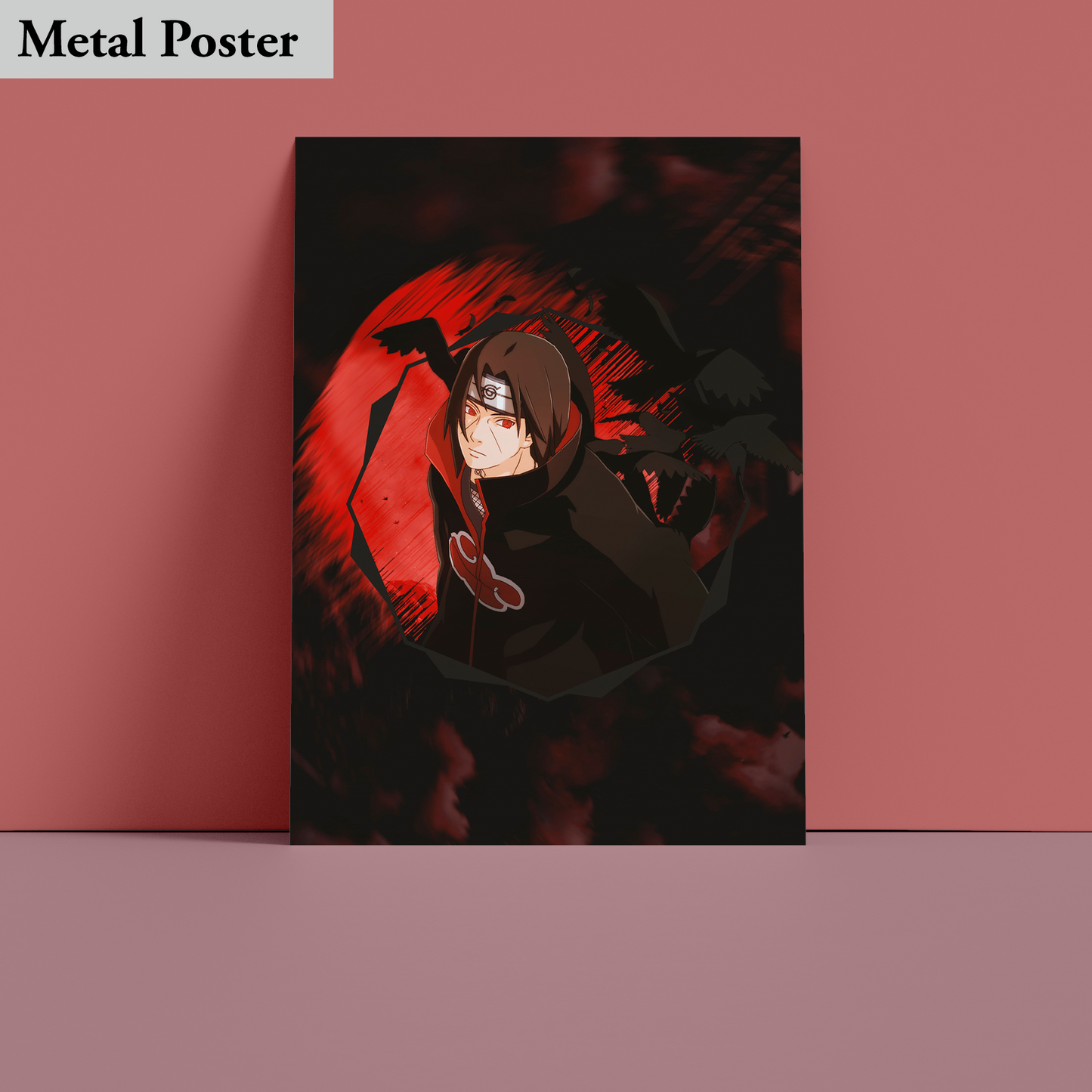 Metal Poster - Anime- Uchiha Itach