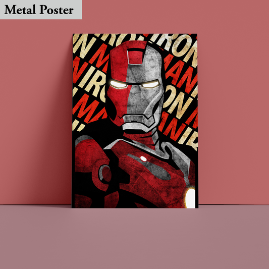 Metal Poster - Marvel-  Iron Man