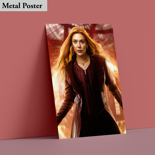 Metal Poster - Marvel- Wanda Maximoff