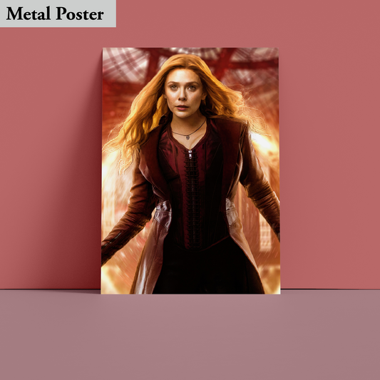 Metal Poster - Marvel- Wanda Maximoff