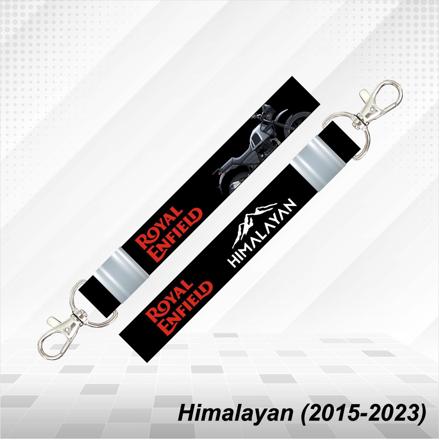 Himalayan (2015-2023) - Personalized Printed Lanyard keychain Holder Multicolored (20mm)
