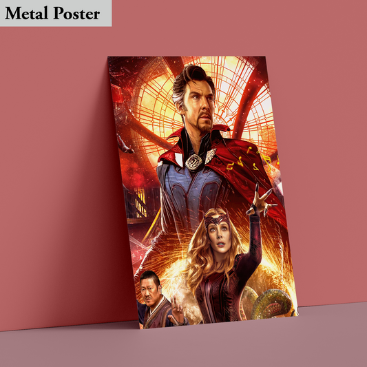 Metal Poster - Marvel- The Mystic Mastery Of Doctor Strange Universe