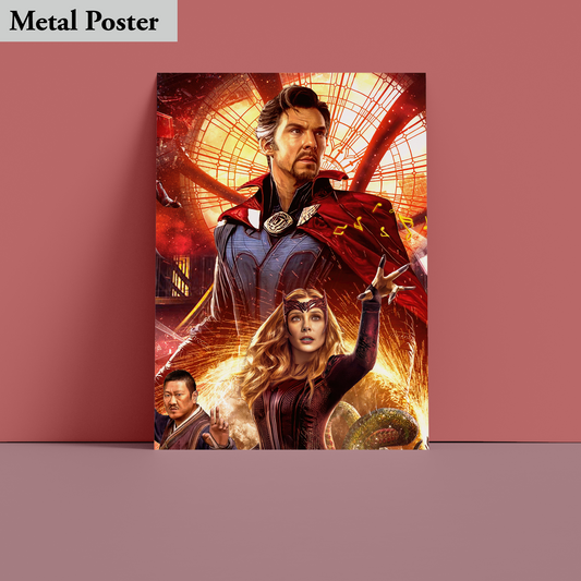 Metal Poster - Marvel- The Mystic Mastery Of Doctor Strange Universe