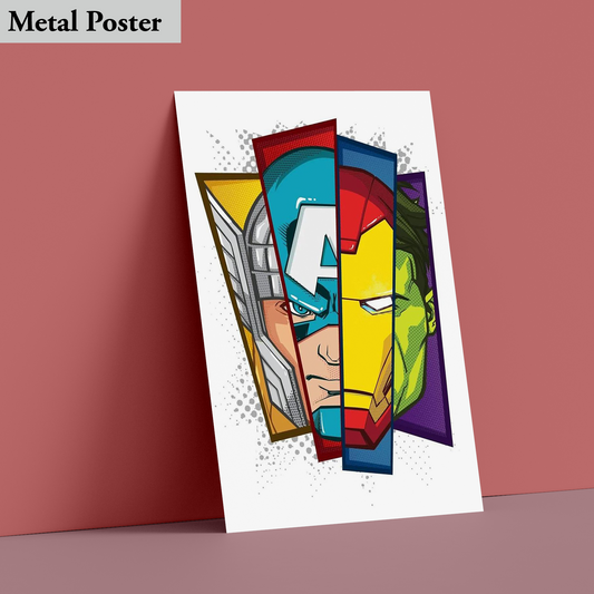 Metal Poster - Marvel - Avengers