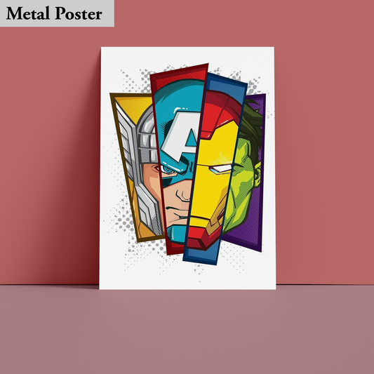 Metal Poster - Marvel - Avengers