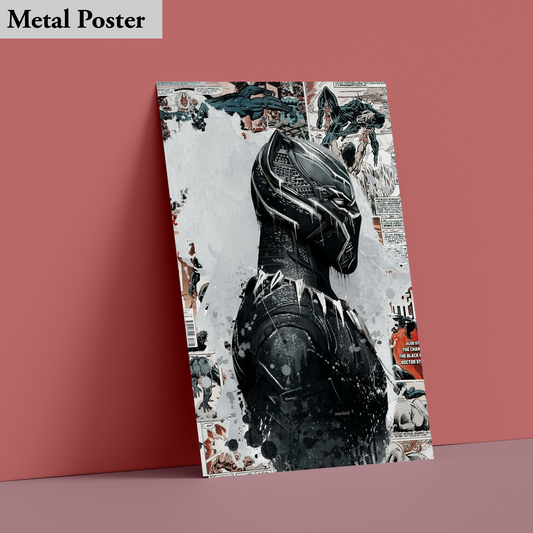 Metal Poster - Marvel - Black Panther