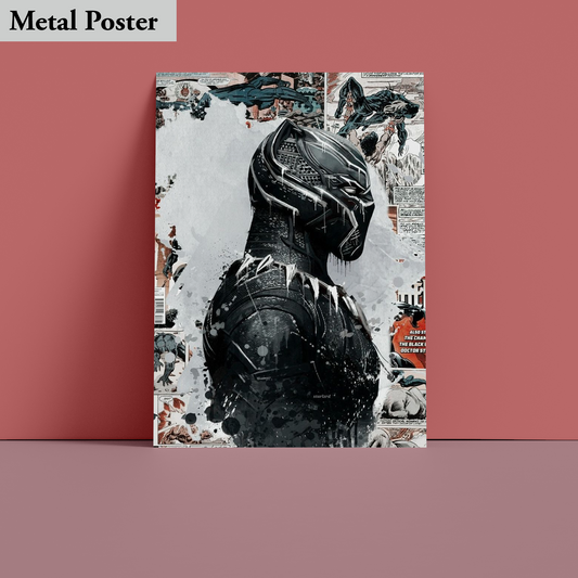 Metal Poster - Marvel - Black Panther