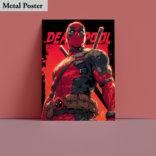 Metal Poster - Marvel - Deadpool
