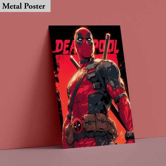 Metal Poster - Marvel - Deadpool