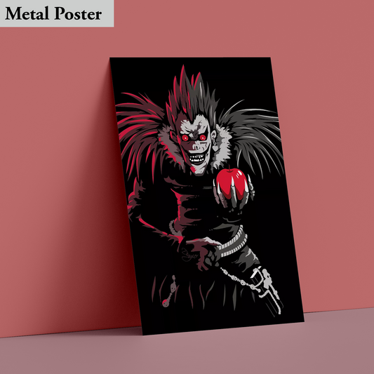Metal Poster - Anime- Death Note