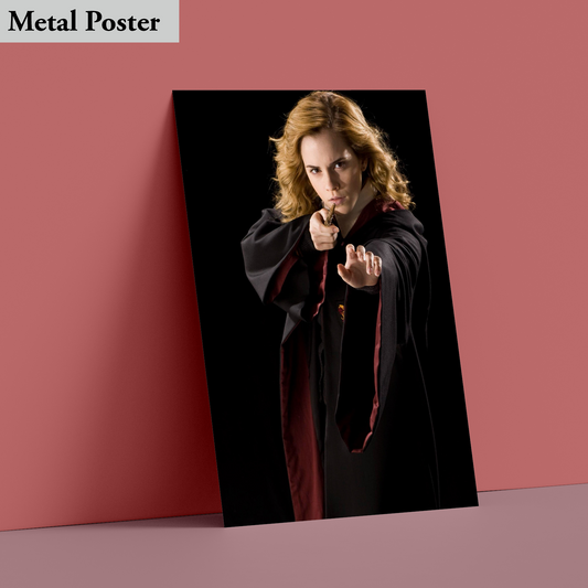 Metal Poster - Harry Potter- Emma Watson, Hermione Granger