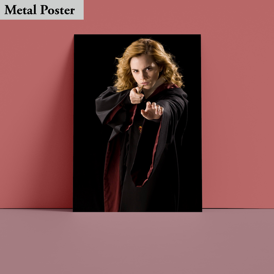 Metal Poster - Harry Potter- Emma Watson, Hermione Granger