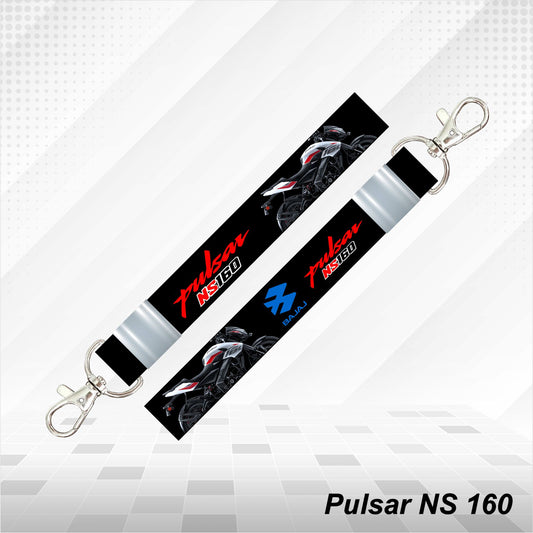 Pulsar NS 160 - Personalized Printed Lanyard keychain Holder Multicolored (20mm)