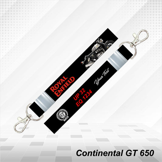 Continental GT 650 - Personalized Printed Lanyard keychain Holder Multicolored (20mm)