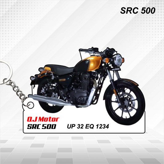 QJ Motor Bikes - All Models - Personalized QJ Motor Printed Keychain