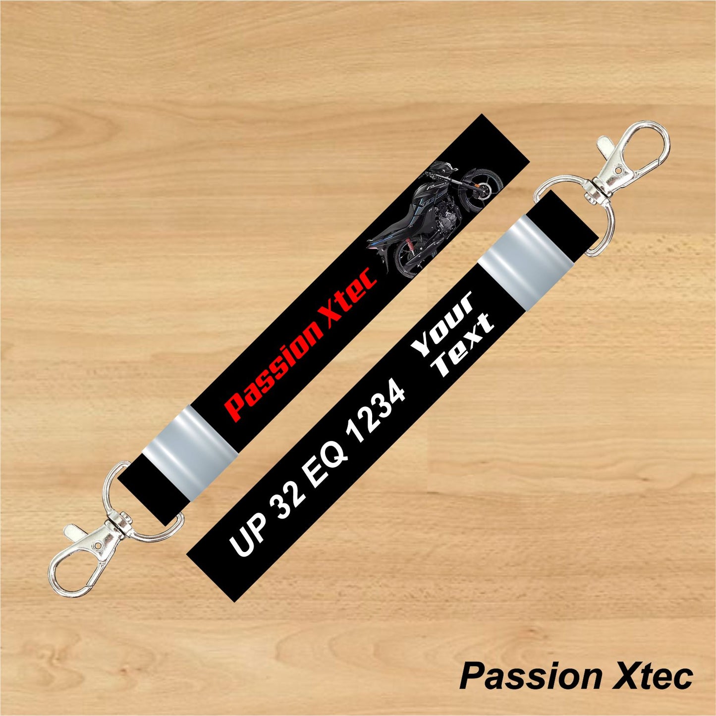 Passion Xtec - Personalized Hero Keychain - Wood, Acrylic, Metal Printed