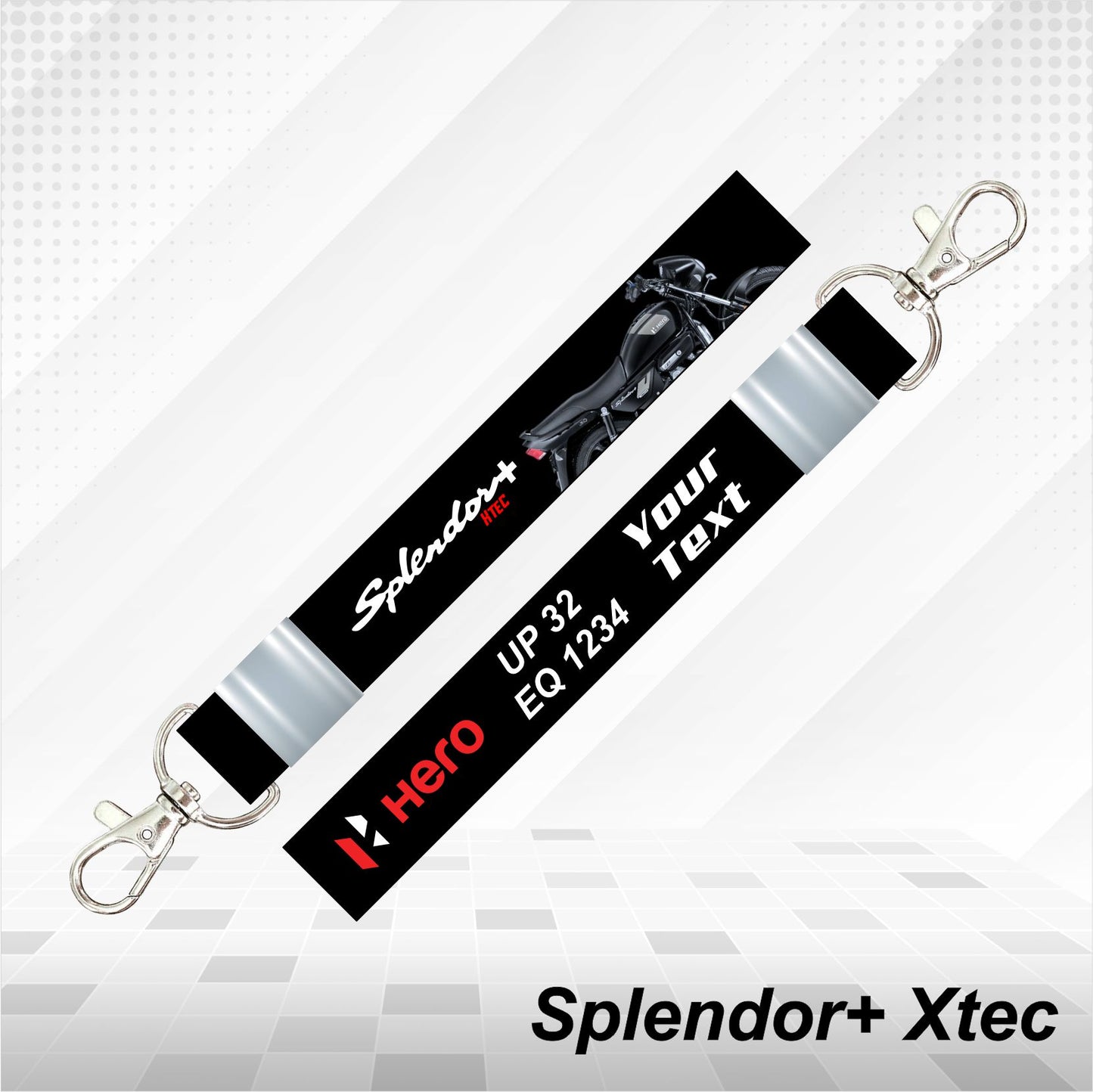 Hero Splendor+ Xtec - Personalized Hero Keychain - Wood, Acrylic, Metal Printed