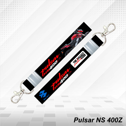Pulsar NS 400z - Personalized Printed Lanyard keychain Holder Multicolored (20mm)