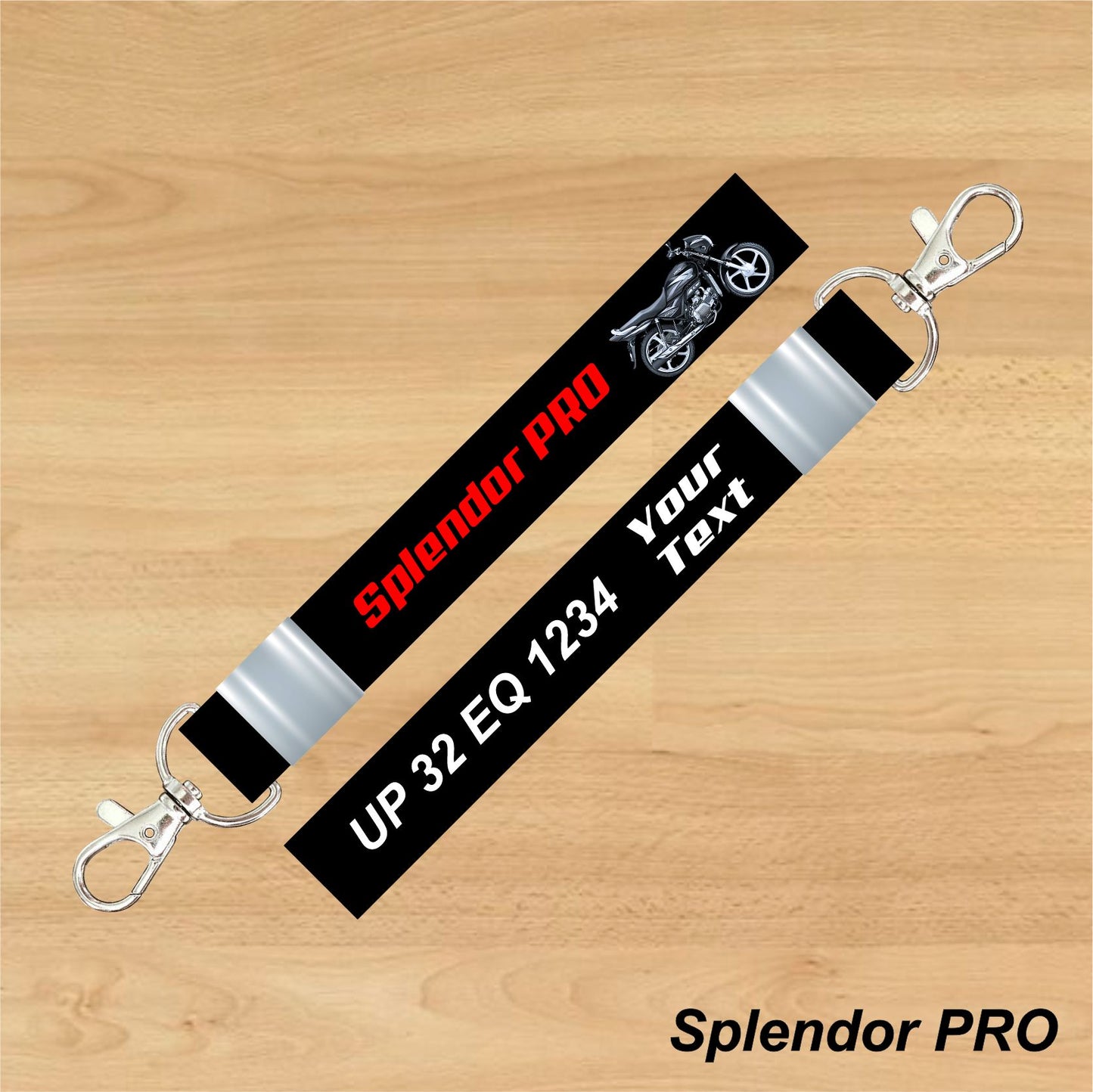 Splendor PRO - Personalized Hero Keychain - Wood, Acrylic, Metal Printed