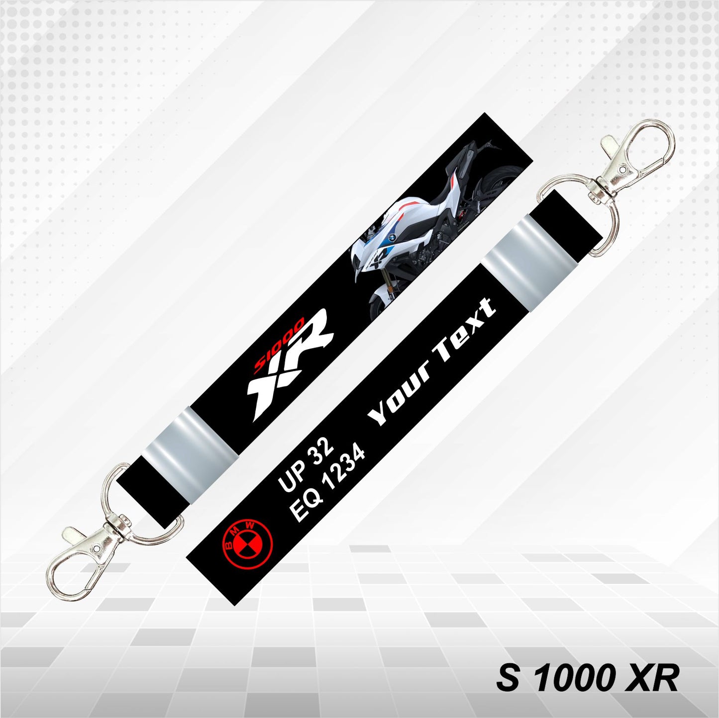 S 1000 XR - Personalized BMW Keychain - Wood, Acrylic, Metal Printed, Lanyard