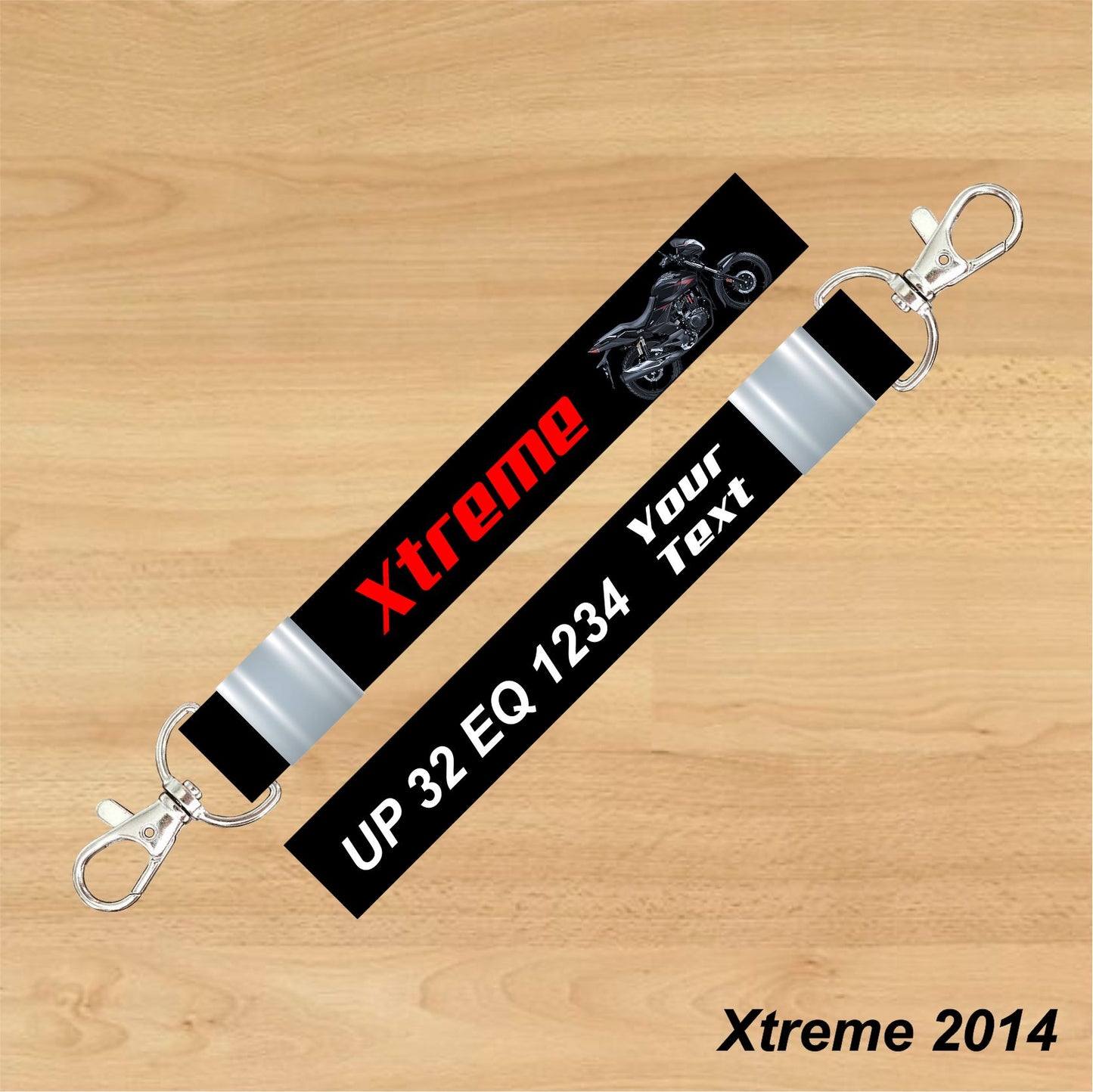 Xtreme 2014 - Personalized Hero Keychain - Wood, Acrylic, Metal Printed