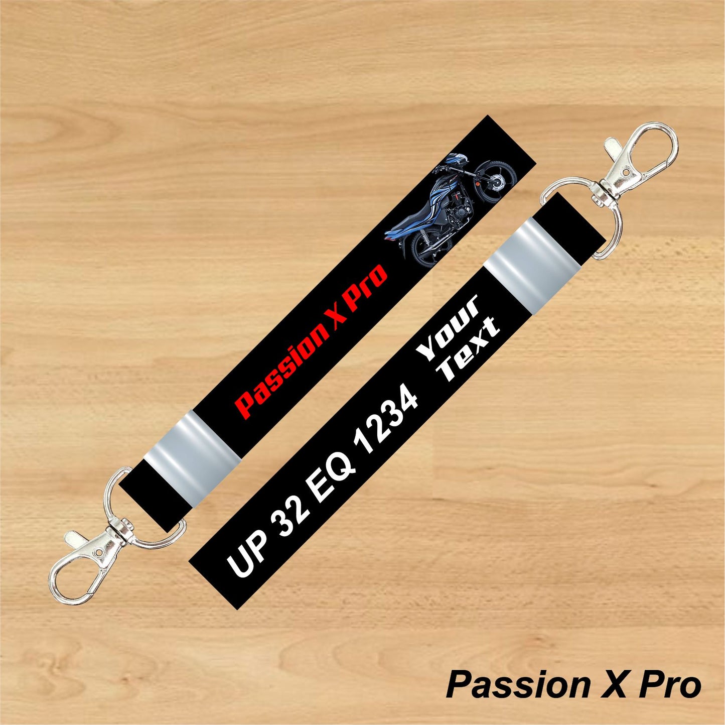 Passion X Pro - Personalized Hero Keychain - Wood, Acrylic, Metal Printed