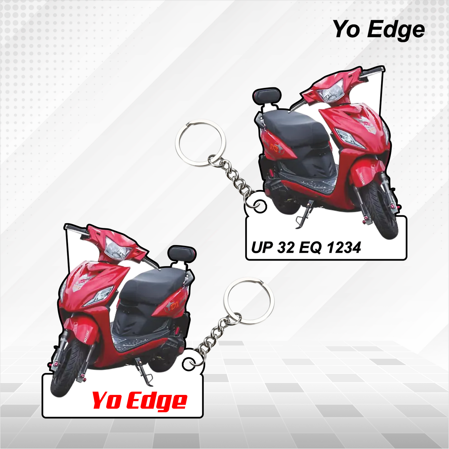 Yo Scooters - All Models - Personalized Yo Scooters Printed Keychain