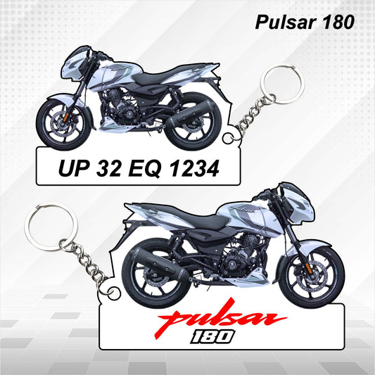 Pulsar 180 - Personalized Bajaj Printed Keychain