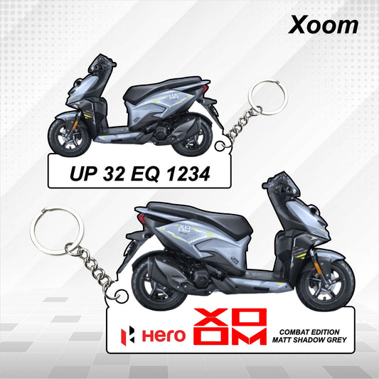 Hero Xoom - Personalized Hero Keychain - Wood, Acrylic, Metal Printed