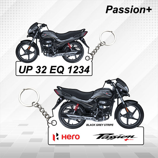 Hero Passion+ - Personalized Hero Keychain - Wood, Acrylic, Metal Printed