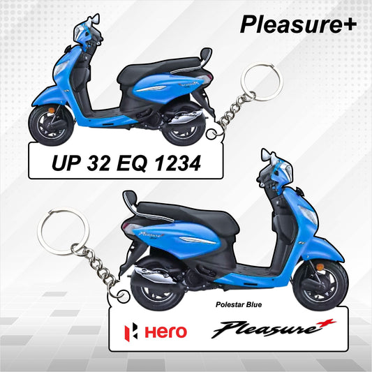 Hero Pleasure+ - Personalized Hero Keychain - Wood, Acrylic, Metal Printed