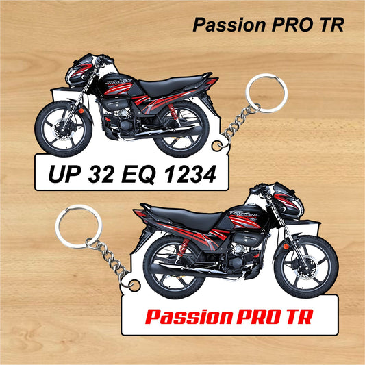 Passion PRO TR - Personalized Hero Keychain - Wood, Acrylic, Metal Printed